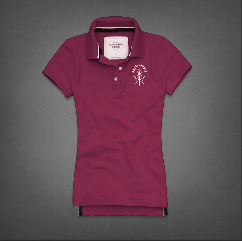 Abercrombie Fitch Mujeres Polo Corto Remera AF8432